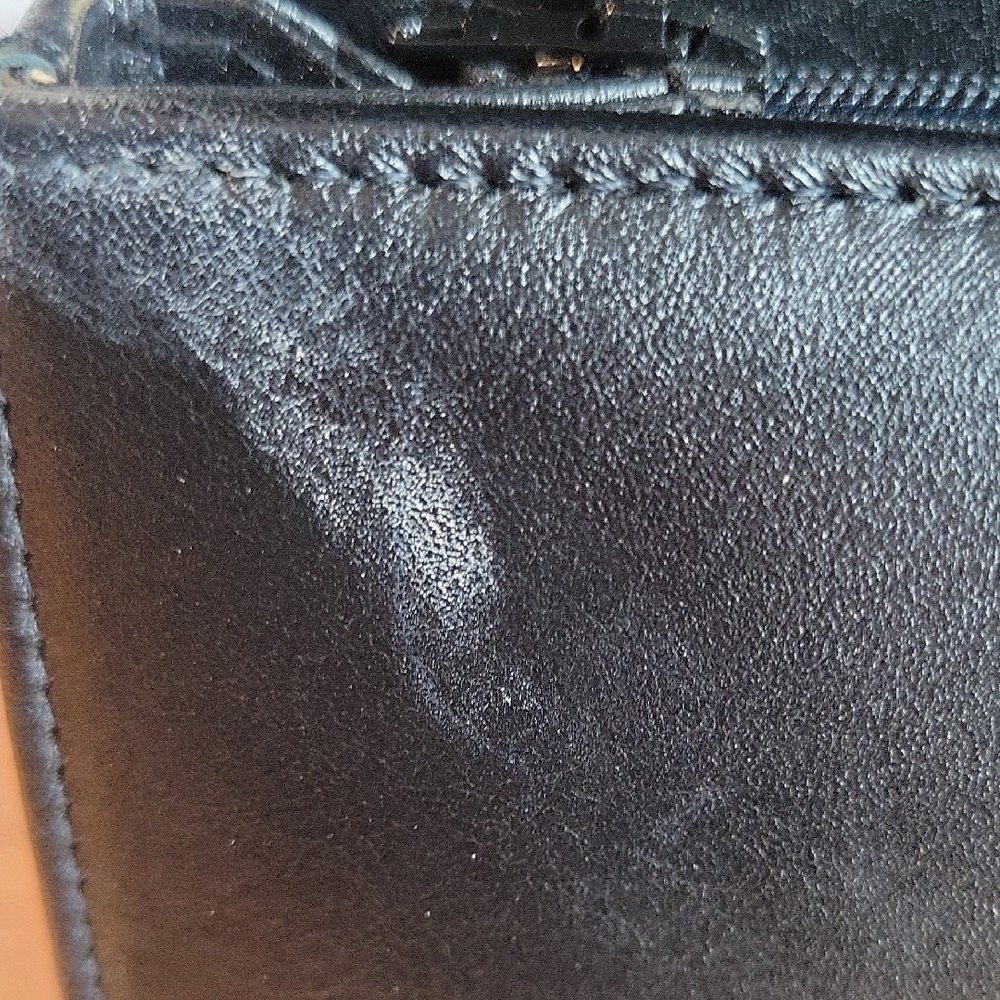 Vintage Ocean Genuine Stingray Skin Shoulder Purse That Extends To Crossbody Bag - Picture 14 of 16